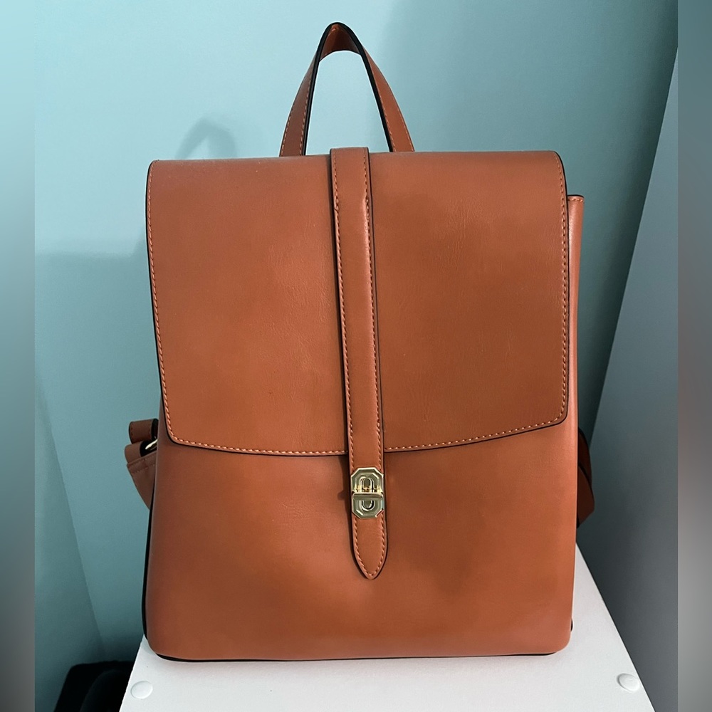 MM Italy leather backpack purse women’s